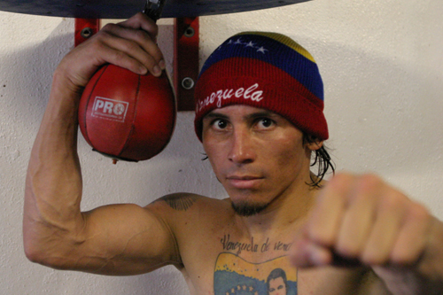 Venezuelan boxer Edwin Valero.