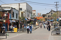 Street scene, Ciudad Juárez, Mexico.