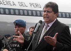 Peruvian President Alán García.
