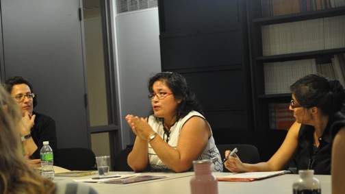 Vice President of AIDESEP Daisy Zapata spoke at New York Univeristy in May.
