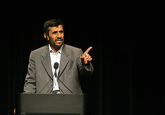 Iranian President Mahmoud Amadinejad.