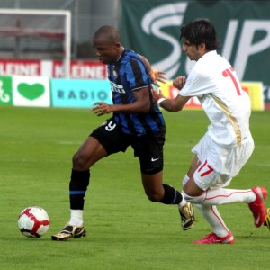 Cameroon's Samuel Eto'o on Inter Milan. Photo by Steindy @ Wikicommons. 