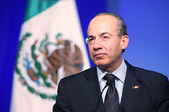 Mexican President Felipe Calderón.