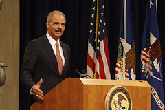 Attorney General Eric Holder.
