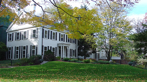 Walter Lippman House, seat of the Nieman Foundation at Harvard University.