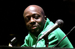 Haitian-American hip hop artist Wyclef Jean.