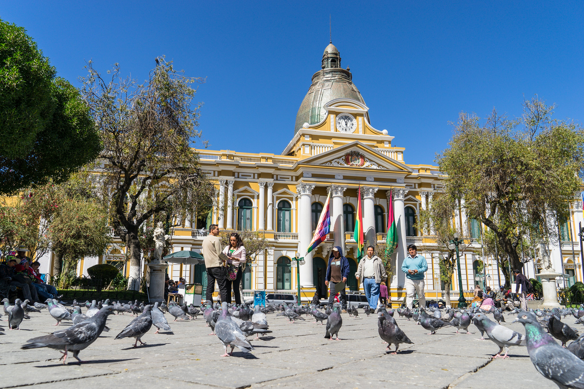 Palacio Quemado, Bolivia