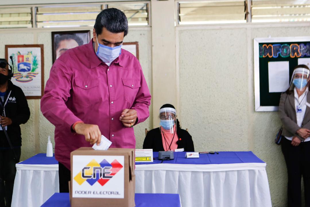Maduro Voting 12/6/20